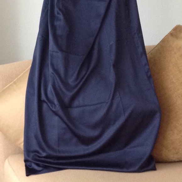 🍃🌹by Express - 'In-Door/Out-Door' Navy Maxi Gown - Picture 4 of 6